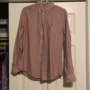 Ralph Lauren Red Button-up